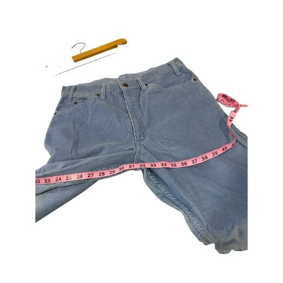 Vintage LEVIS SF 207 Mens SZ 34 X 31 Blue Corduroy Straight Pants - Picture 9 of 10